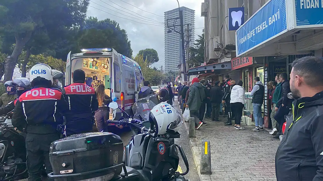 İzmir'de berbere silahlı saldırı