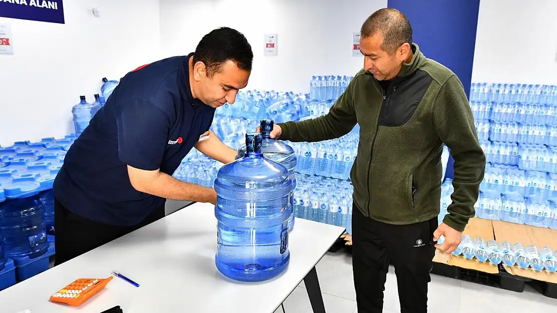 İzmir'de çeşmeden su içmeyenlere müjdeli haber: Damacanası 40 TL'ye satılacak