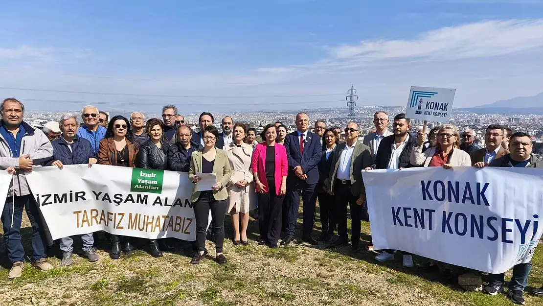 İzmir'de çevre katliamına karşı eylem