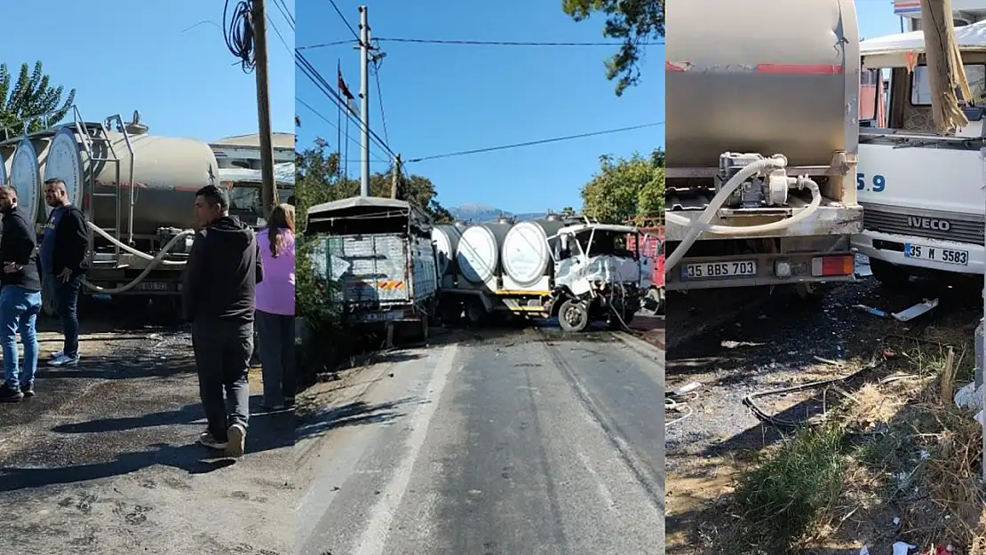 İzmir'de feci kaza: Yaralılar var