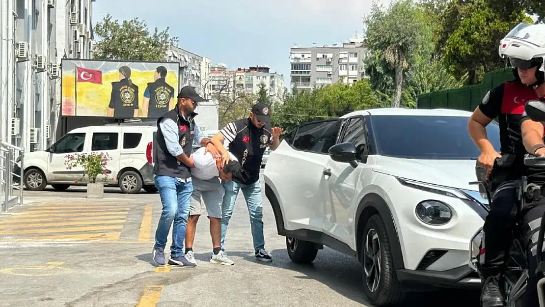 İzmir'de gaspçı katil tutuklandı