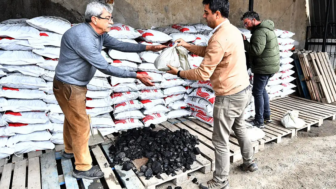 İzmir'de kaçak kömür denetimi