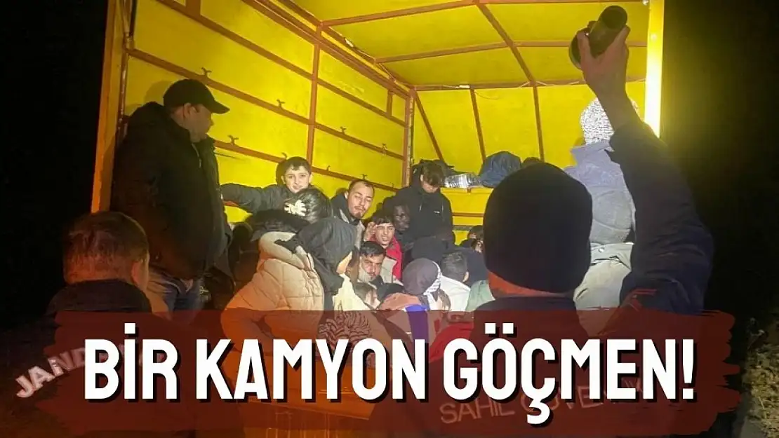 İzmir'de kamyonetle yasa dışı geçiş: Kurtarılan göçmen sayısı dikkat çekti!