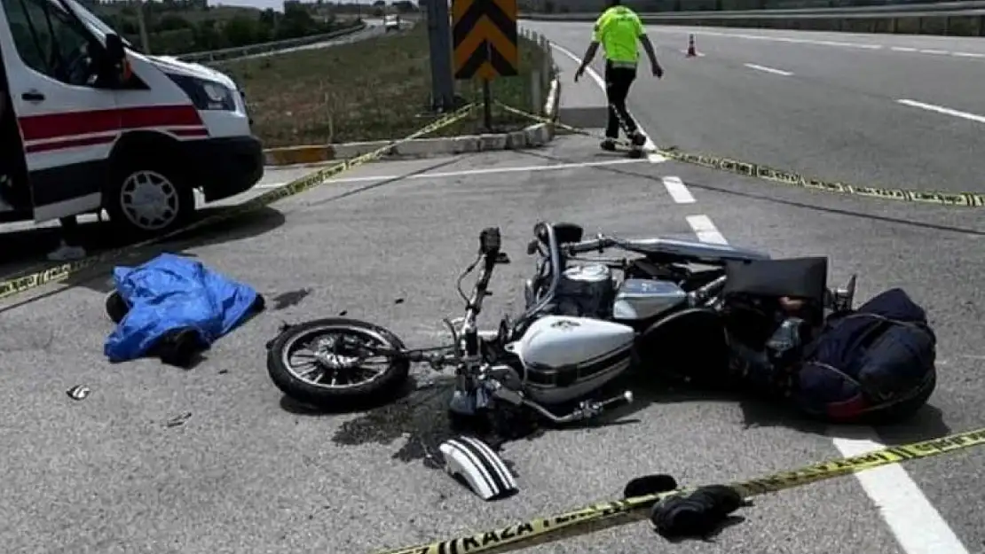 İzmir'de ölümlü motosiklet kazası