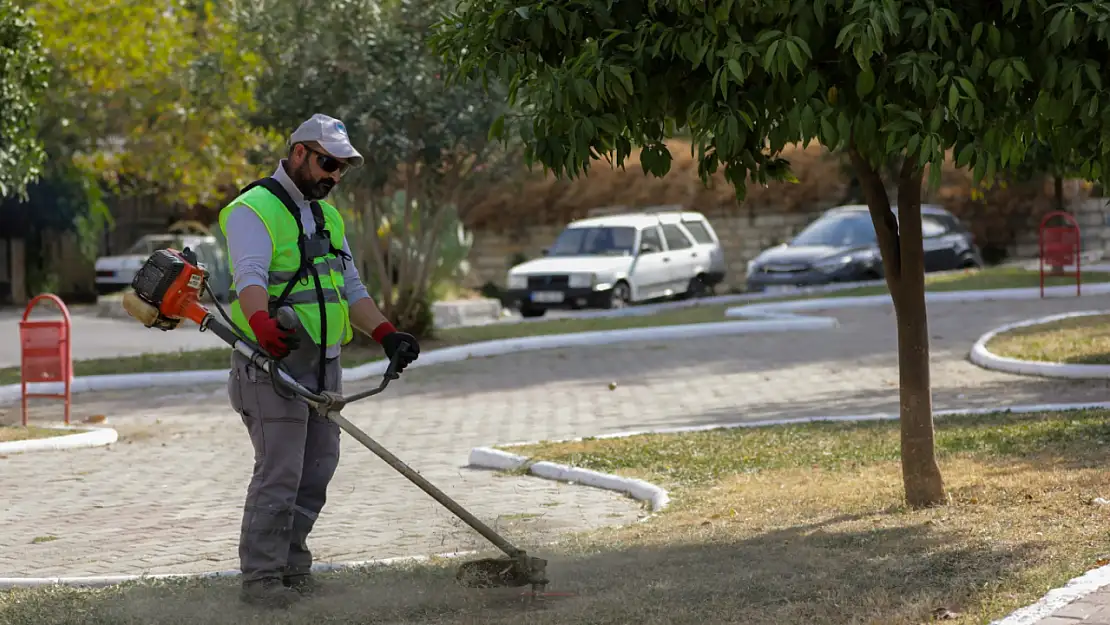 İzmir'de parklar kış hazırlığında 