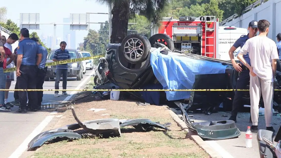 İzmir'de trafik kazası: Ölü ve yaralılar var 