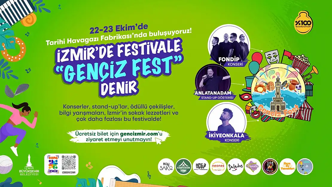 İzmir'de yetenek patırtısı: Gençİz Fest 2024 kapılarını açıyor!