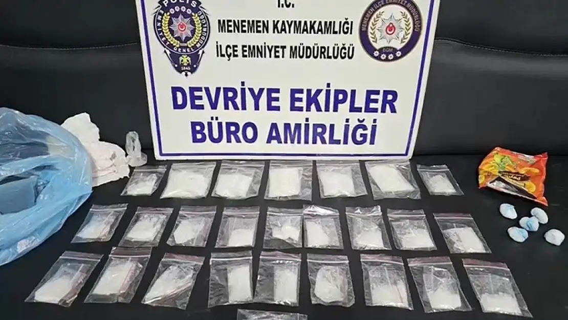 İzmir'de zehir taciri avı: Ele geçirilenler pes dedirtti 