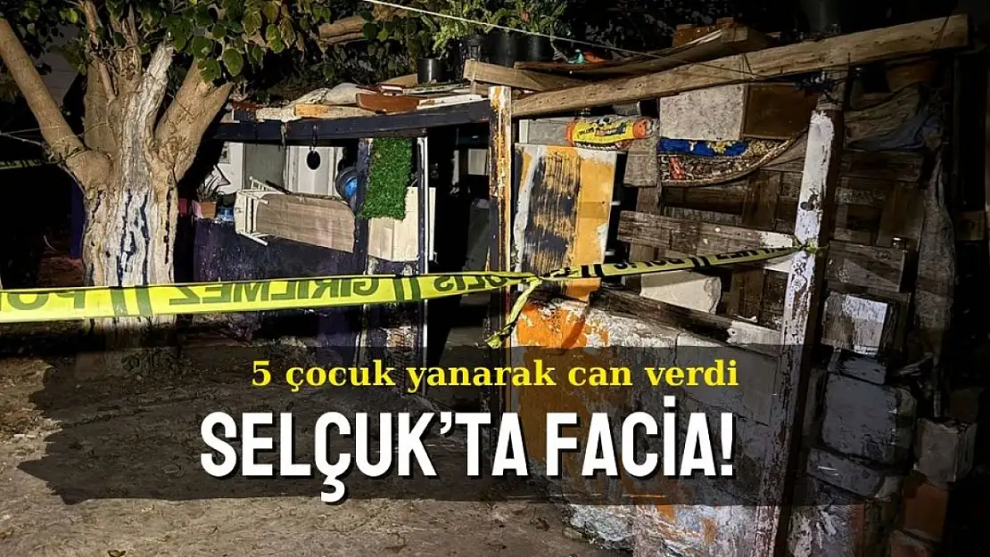 İzmir'deki yangında 5 çocuk hayatını kaybetti