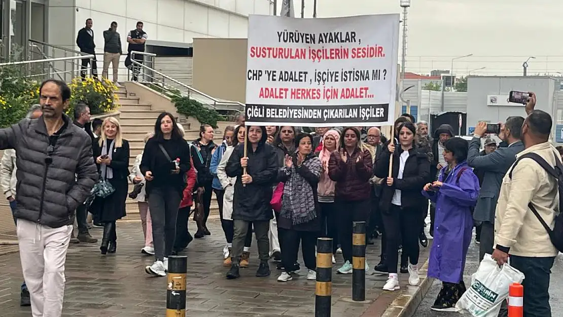 İzmir'den Ankara'ya adalet yürüyüşü: 17 işçi CHP Genel Merkezi'ne yürüyor