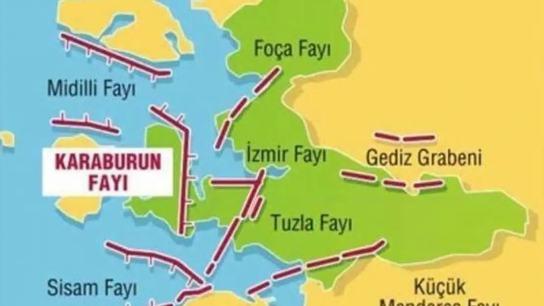 İzmir deprem risk haritası: İşte fay hattındaki ilçeler…