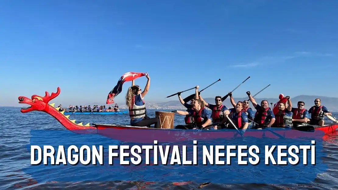 İzmir Dragon Festivali'nde zafere yelken açan itfaiye ekipleri!