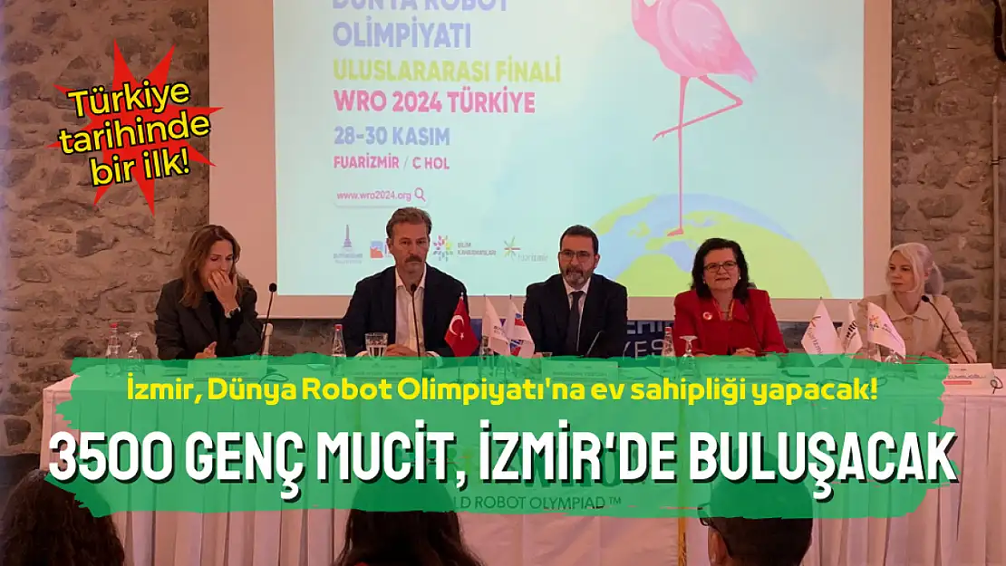 İzmir, Dünya Robot Olimpiyatı'na ev sahipliği yapacak