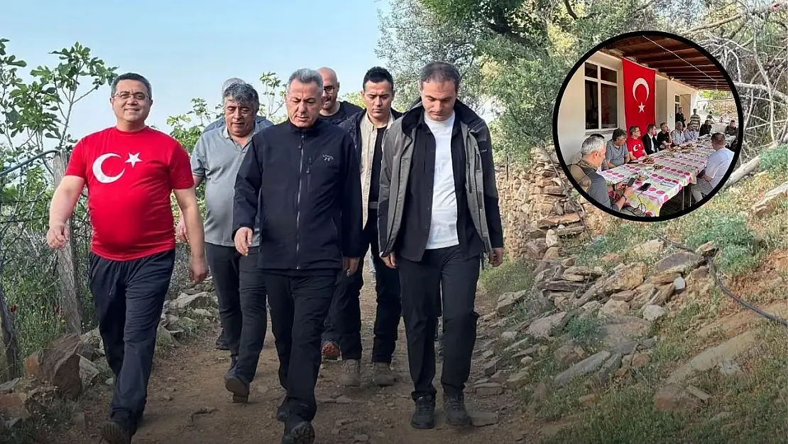 İzmir'in kalbi kırsalda attı: Vali Elban Efeler Yolu'nda yürüdü