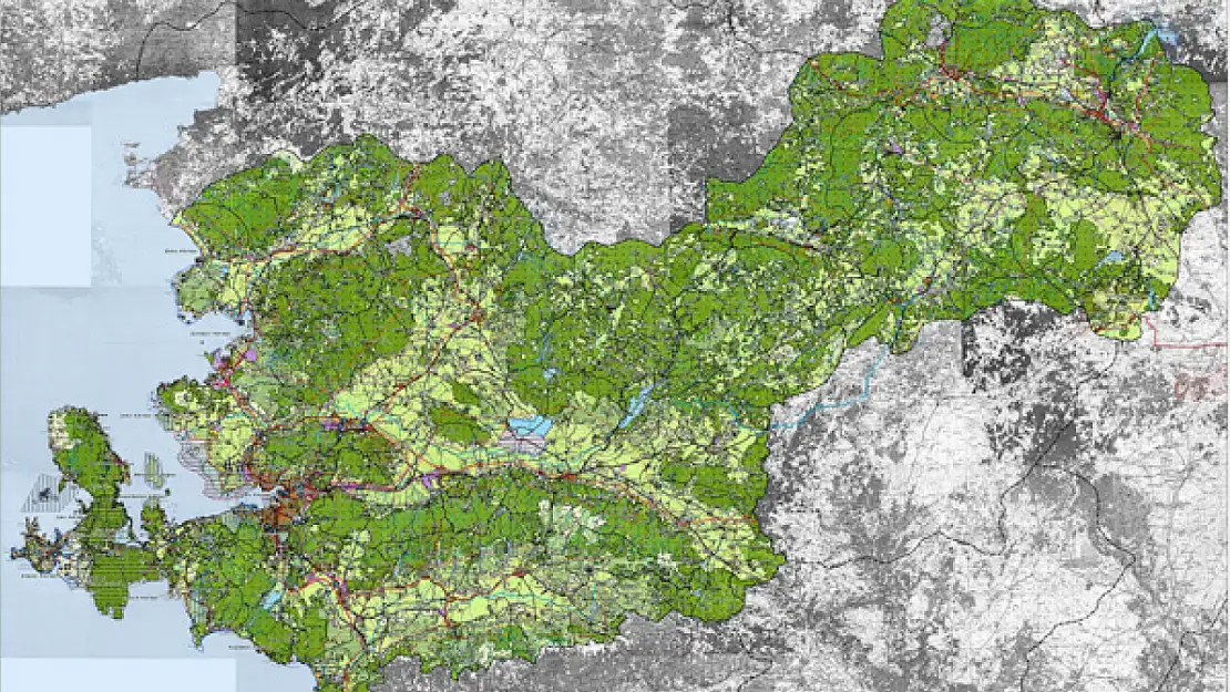 İzmir – Manisa 1/100.000'lik planına ari işletme ayarı