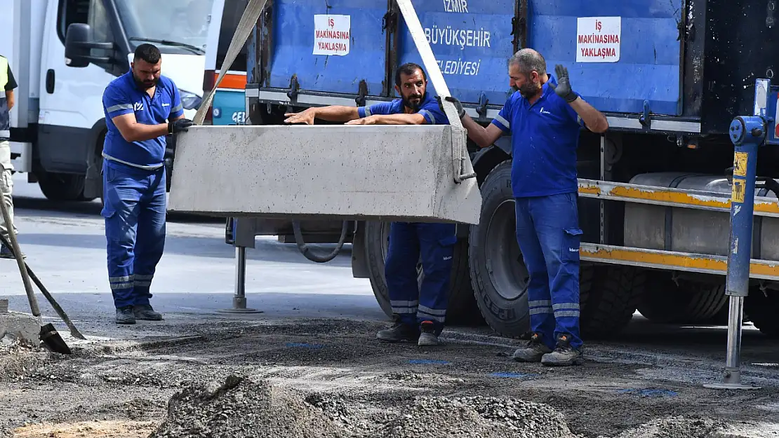 İzmir otogar çevresinde trafik sorunu çözülüyor