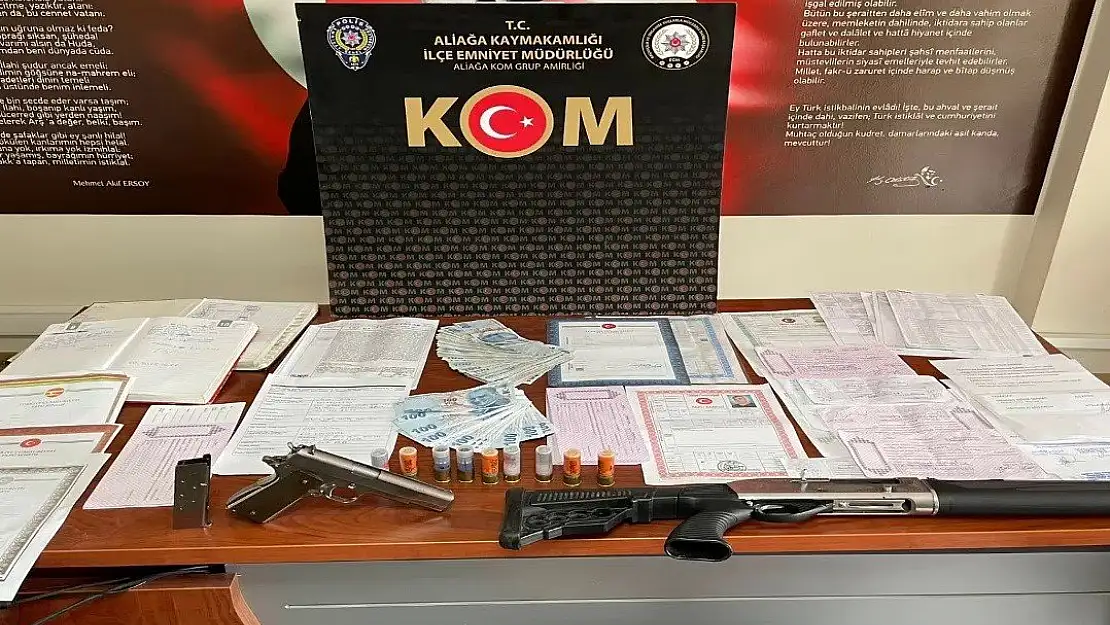 İzmir polisinden tefeci avı