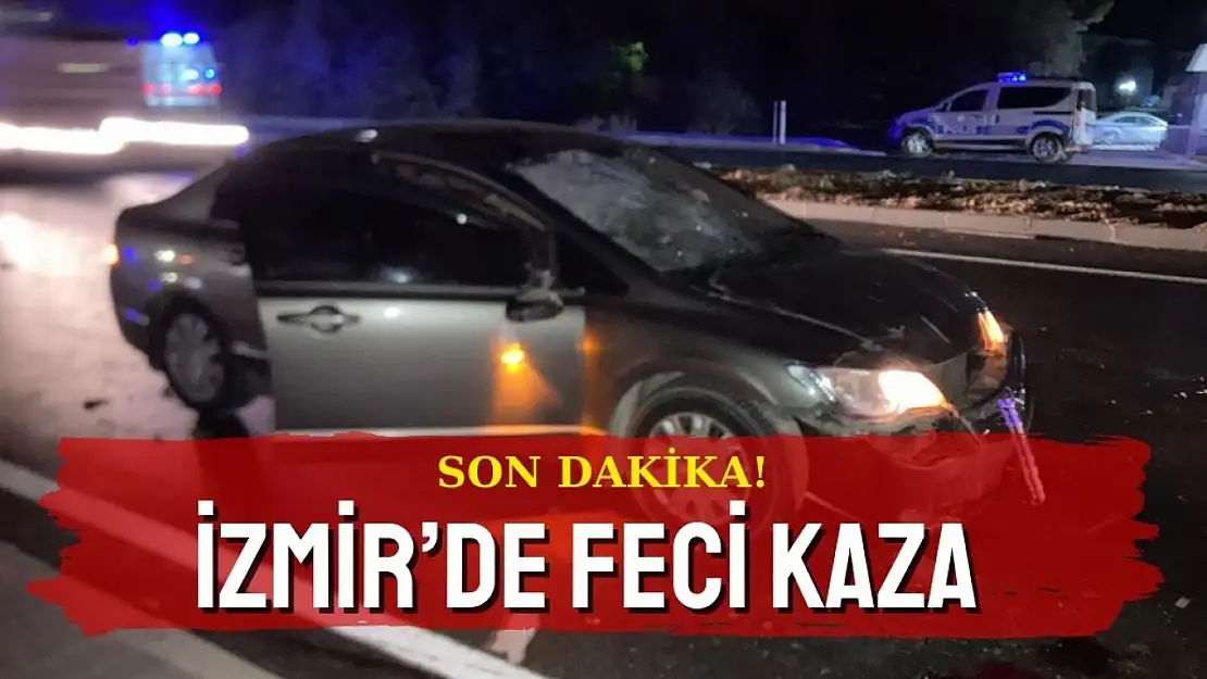 İzmir Torbalı'da feci kaza: Hurda toplayıcısına  çarptı! 