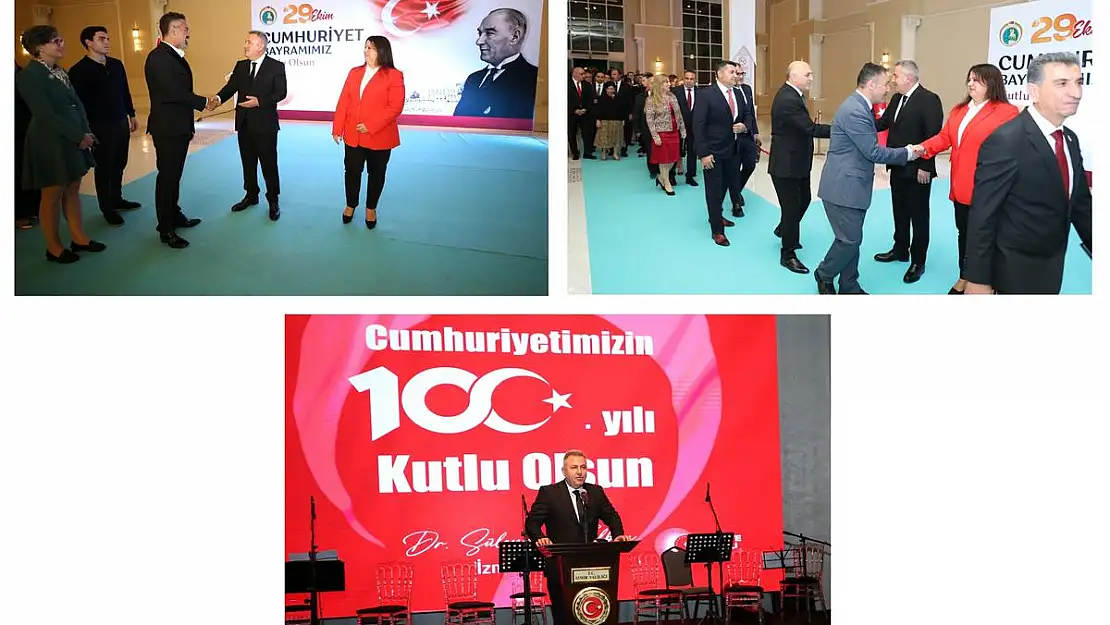 İzmir Valiliği’nden Cumhuriyet’in 100. yılına yakışır resepsiyon