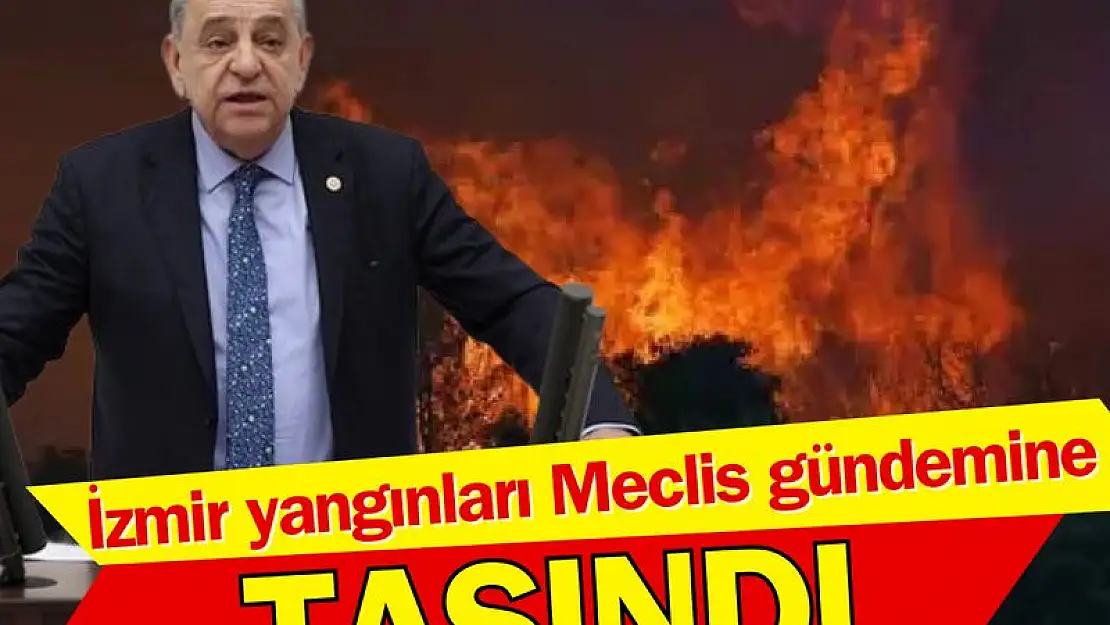 İzmir yangınları Meclis gündemine taşındı