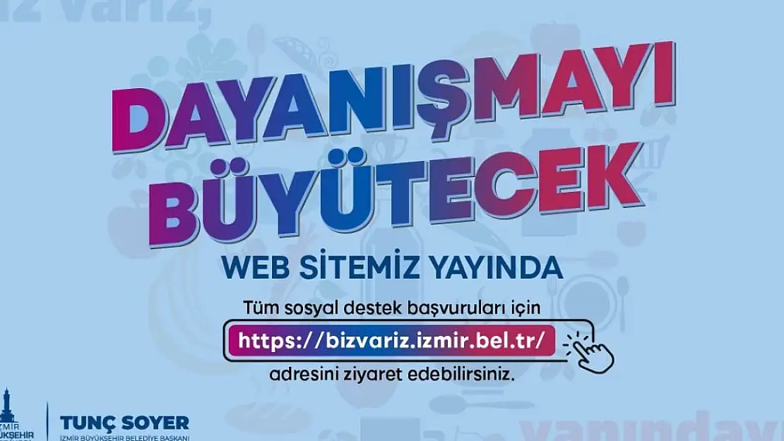 İzmir'de dayanışmayı büyütecek 'Biz Varız' sitesi yayında