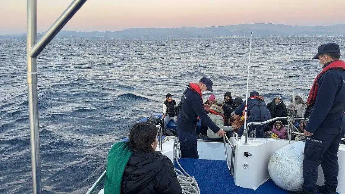 İzmir’de düzensiz göçmen operasyonu!