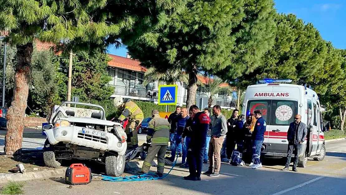 İzmir’de genç sürücü feci şekilde can verdi!