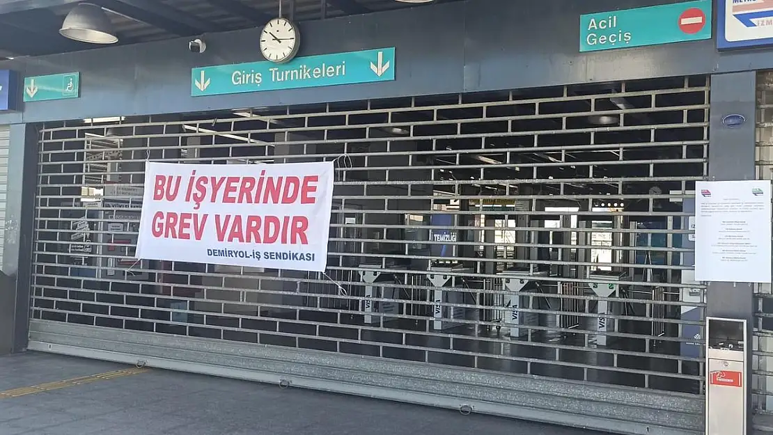 İzmir’de grevin ilk günü