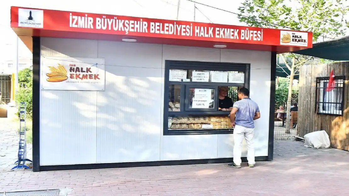 İzmir'de Halk Ekmek fiyatı 5 TL'ye düşürüldü