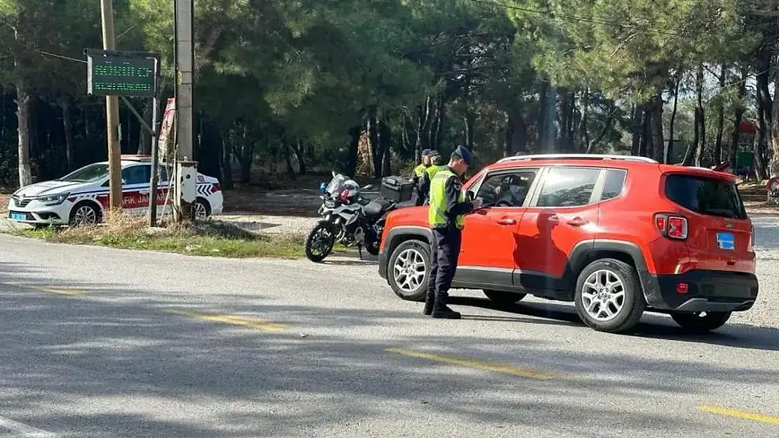 İzmir’de jandarmadan sıkı denetim!