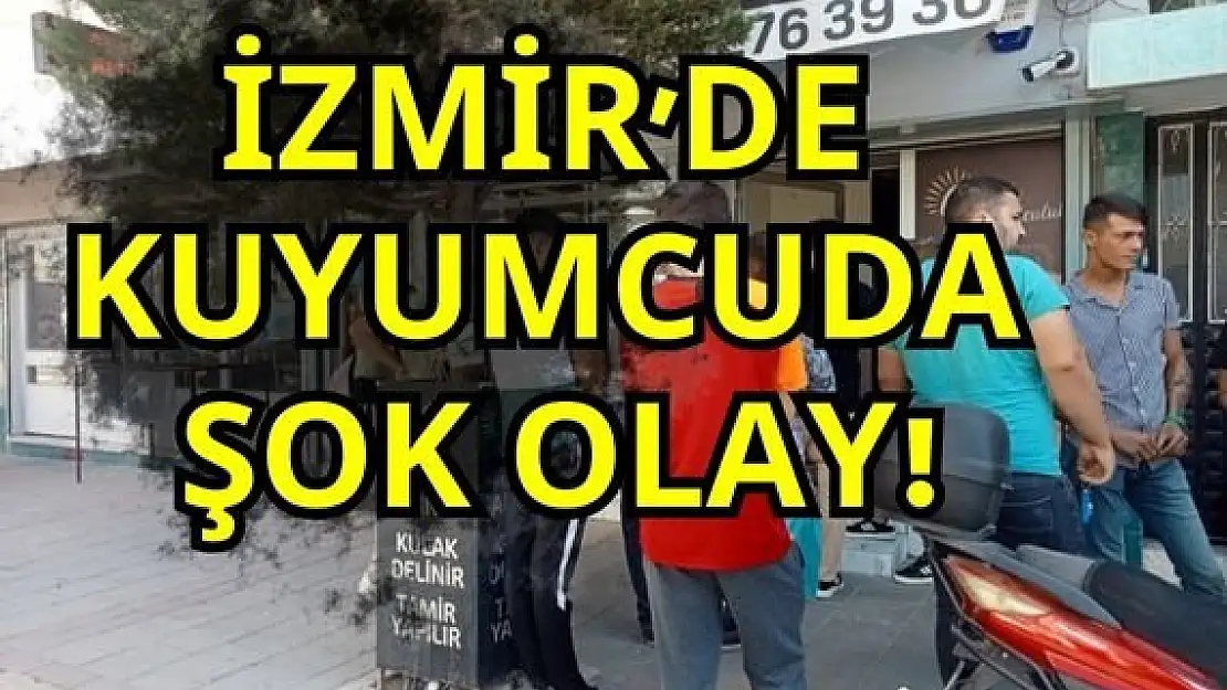 İzmir’de kuyumcuda şok olay!