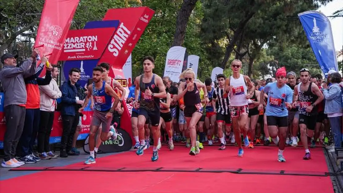 İzmir’de maraton heyecanı 5. kez başladı