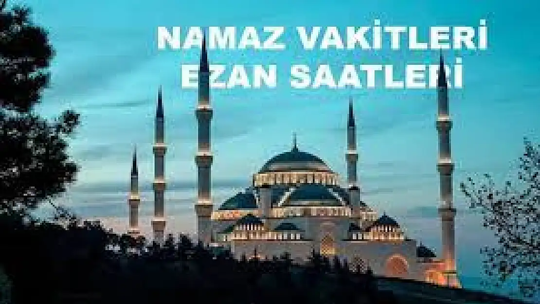 İzmir’de namaz vakitleri