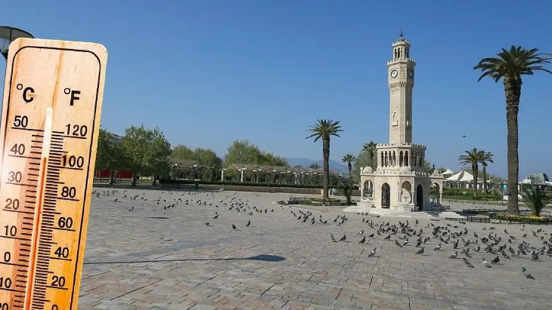 İzmir’de sıcaklık artıyor!