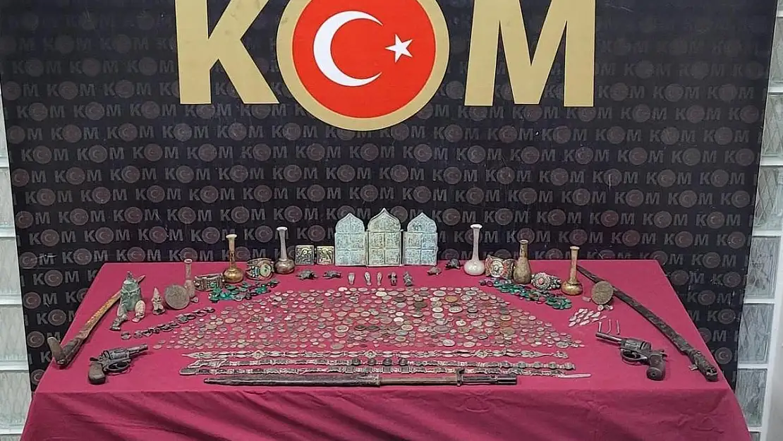 İzmir'de tarihi eser kaçakçılığı!