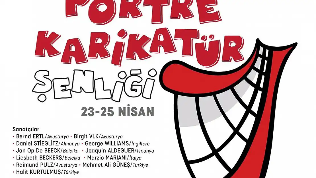 İzmir’de Uluslararası Portre Karikatür Şenliği Başlıyor