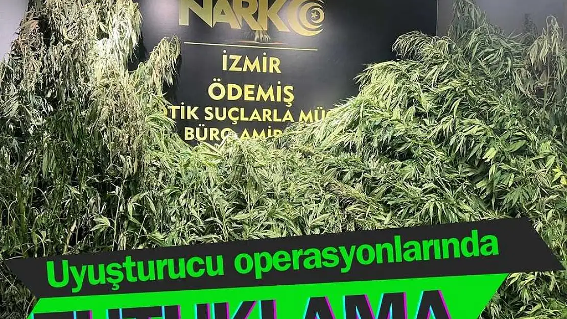 İzmir’de uyuşturucu operasyonları: 4 tutuklama