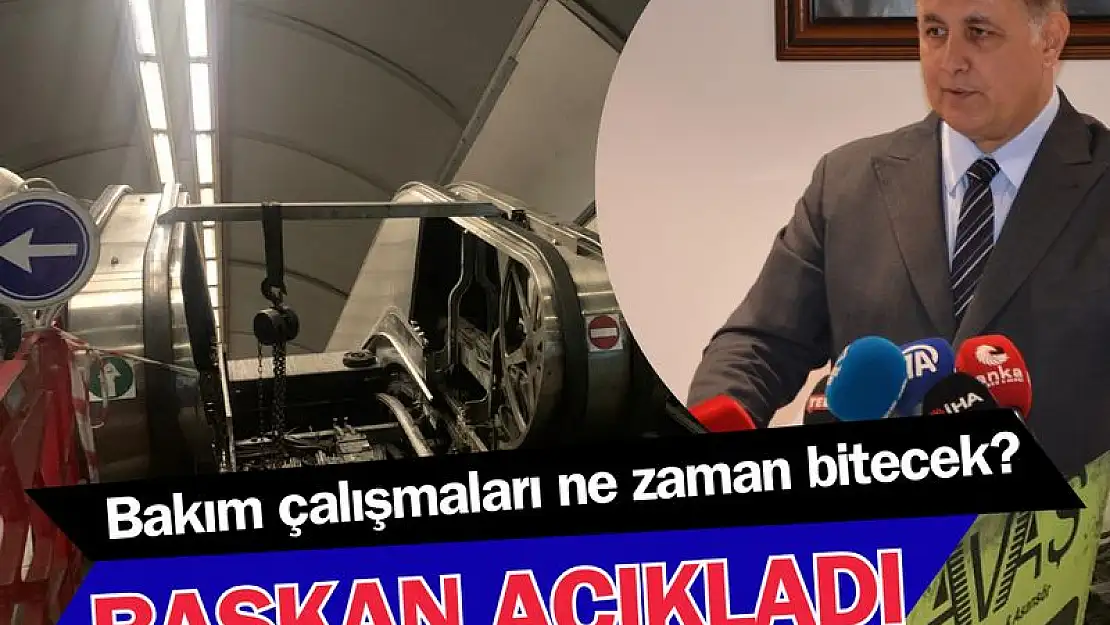 İzmir’de yürüyen merdivenlerin bakımı ne zaman bitecek?