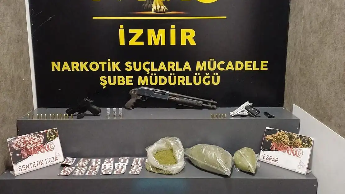 İzmir’de zehir tacirlerine göz açtırılmıyor!