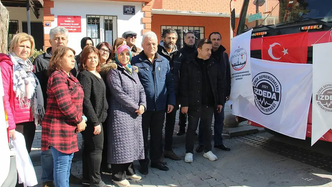 İzmir’den deprem bölgesine en anlamlı yardım