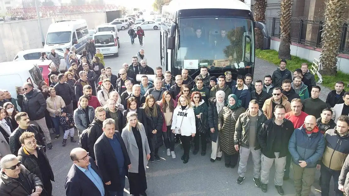 İzmir'den Hatay'a adli destek