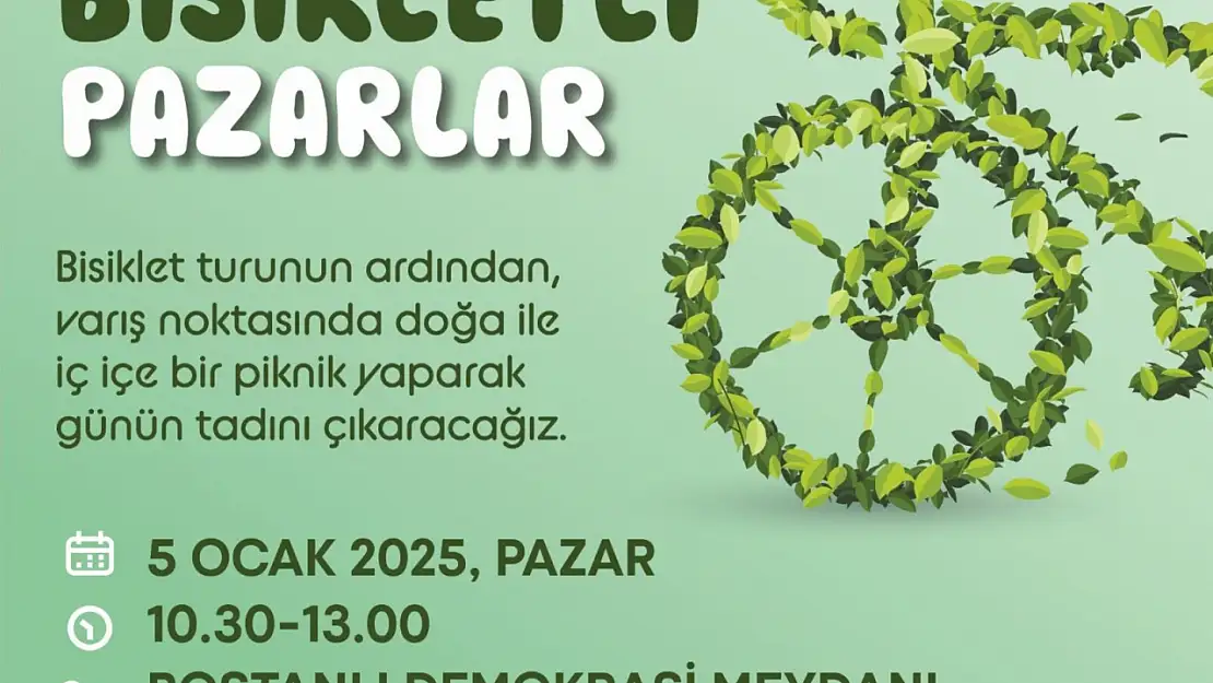 İzmirliler için bisikletli pazarlar başlıyor