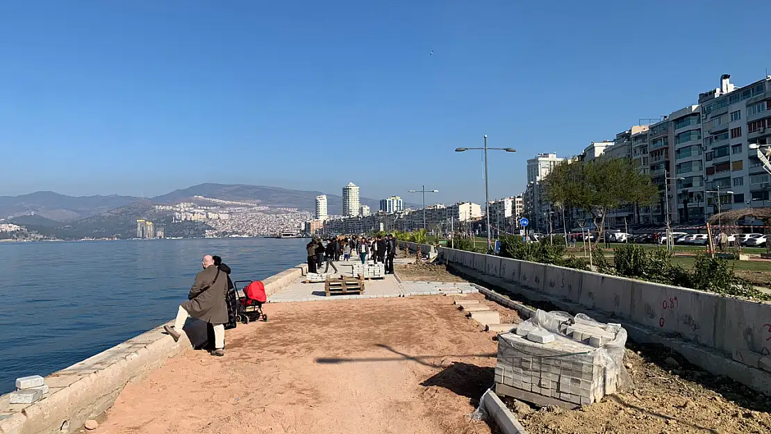 İzmirlilerin kordon keyfi yarım kaldı!