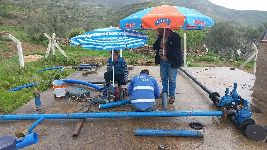 İZSU'dan Ödemiş’teki üç mahalleye dev yatırım!