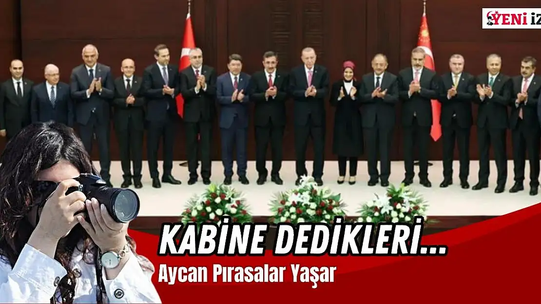 Kabine dedikleri…