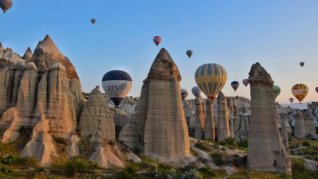 Kapadokya'nın eşsiz güzellikleri: Peri Bacaları