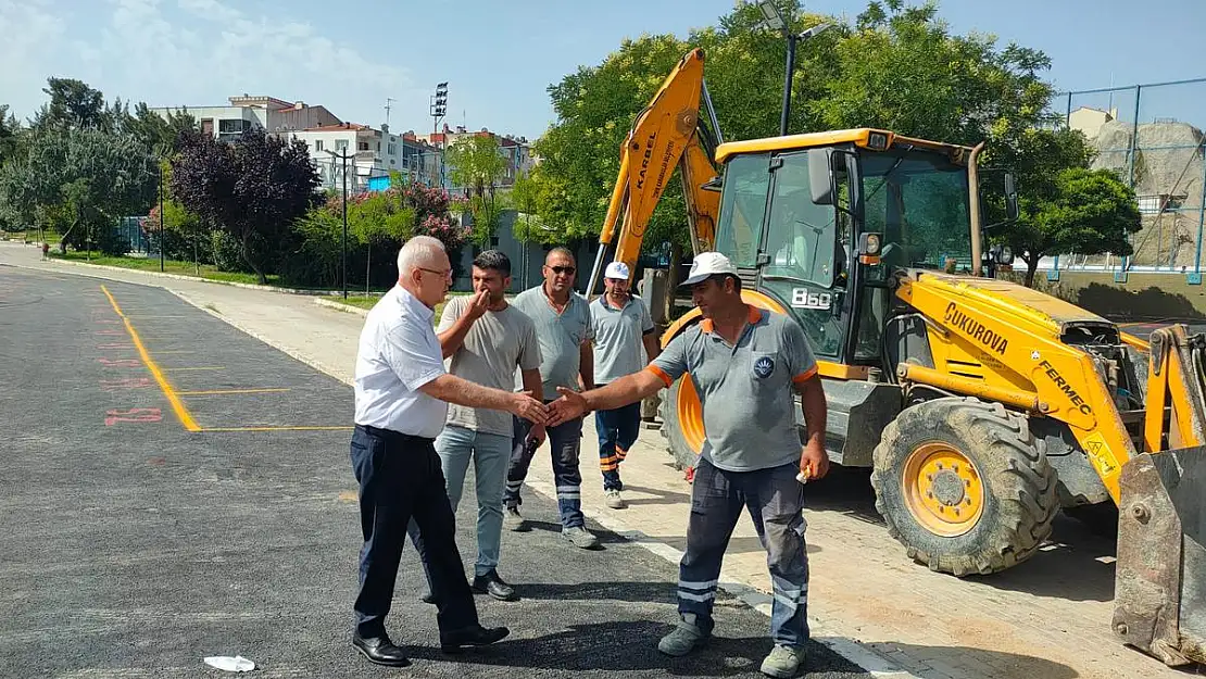 Karabağlar Yeşilyurt’ta geçici pazar alanı