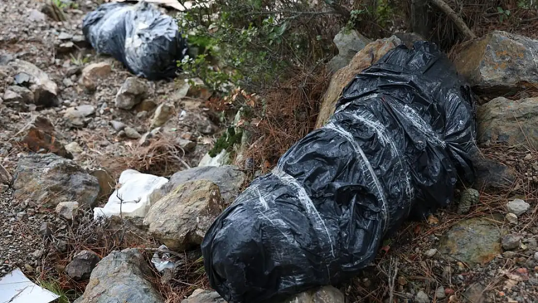 Karabağlar’da çöp poşetleri içerisinde köpek ölüleri bulundu