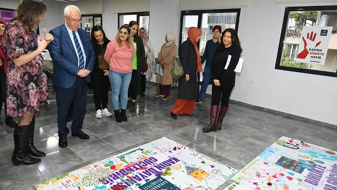 Karabağlar’da 'Kadın Çemberi' atölyesi