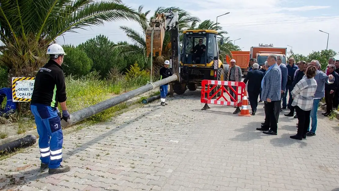 Karaburun Kamukent’e içme suyu